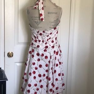 Dresses - Cherry Print Pinup Dress Size Large Dresses - Cherry Print Pinup Dress Size Large